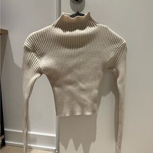 Mock neck sweater